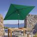 Arlmont & Co. Rockelle 78" Square Market Umbrella, Metal in Green | 94.5 H x 78 W x 78 D in | Wayfair 37068CCAE178486DA3EE079D0387B8C6