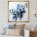 Winston Porter Orchid Blossoms In Delicate Abstraction On Canvas Print Canvas, Cotton in Blue | 30 H x 30 W x 1 D in | Wayfair