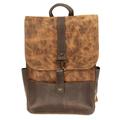 Durable Cinnamon,'Artisan Crafted Genuine Leather Backpack from Mexico'