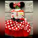 Disney Costumes | 2t Minnie Mouse Costume Dress Outfit | Color: Red | Size: 2t