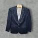 Burberry Suits & Blazers | Men's Burberry Blazer Suit Jacket Striped Blue Tweed Size 46 | Color: Blue | Size: 46r