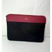 Kate Spade Accessories | Kate Spade Laptop Bag Case Padded Sleeve Large Designer Black Pink Leather Work | Color: Black/Pink | Size: Os