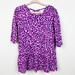 Lilly Pulitzer Dresses | Lilly Pulitzer Jena Dress In Pink & Purple Leopard Print Size Xs | Color: Pink/Purple | Size: Xsg