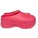 Adidas Shoes | New! Adidas Adifoam Stan Smith Mule Shoes Pink Women's Clogs Size 8 | Color: Pink | Size: 8