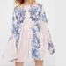 Free People Dresses | Free People Intimately Printed Symphony Dress In Petal Combo Size Medium | Color: Pink/Purple | Size: M