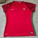 Nike Tops | Nike Dri-Fit Portugal Women’s Jersey Sz Xl | Color: Red | Size: Xl