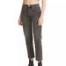 Levi's Jeans | Levi's 501 Cropped Straight-Leg Jeans | Color: Black/Gray | Size: 26