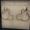 Disney Jewelry | Disney Baublebar Mickey Mouse Pierced Multi Color Earrings Brand New | Color: Blue/Green/Pink/Yellow | Size: Os
