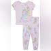 Disney Pajamas | Bundle Character Toddler Snug-Fit Pajama Sets, 4 Pieces, Size 12 Months | Color: Pink | Size: 12-18mb