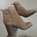 Michael Kors Shoes | Michael Kors Furlined Booties 7.5 | Color: Tan | Size: 7.5