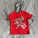 Disney Shirts & Tops | Boys Long Sleeved Hooded Tshirt | Color: Gray/Red | Size: 7b
