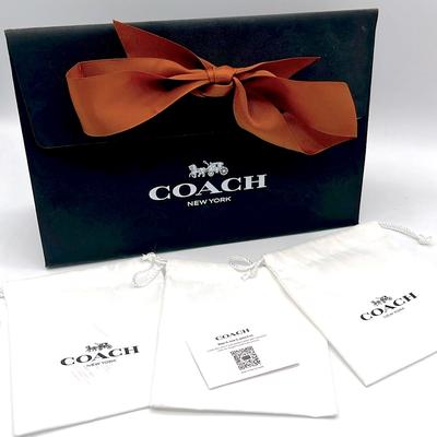 Coach Party Supplies | Coach Gift Packaging Bundle | Color: Black/Brown | Size: Os