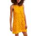 Anthropologie Dresses | Anthropologie By Anthro Gold Lace Mini Shift Dress | Color: Gold | Size: M