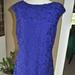 Ralph Lauren Dresses | Lace Overlay Dress - Size 14 | Color: Blue | Size: 14