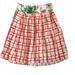 Anthropologie Skirts | Anthropologie Maeve Midi County Fair Skirt | Color: Red/White | Size: 8