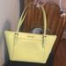 Michael Kors Bags | Michael Kors | Voyager East West Tote Bag | Color: Yellow | Size: Os