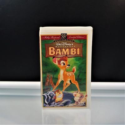 Disney Media | Bambi Vhs 55th Anniversary Limited Edition Walt Disney Masterpiece Collection | Color: Green/Silver | Size: Os