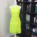 J. Crew Dresses | J. Crew Collection Neon Yellow Lace Sheath Cocktail Work Spring Dress | Color: Yellow | Size: 6