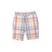 Tommy Hilfiger Shorts: Yellow Plaid Bottoms - Women's Size 4