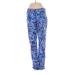 Lilly Pulitzer Casual Pants - Low Rise: Blue Bottoms - Women's Size 0