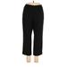 Alfred Dunner Casual Pants - High Rise: Black Bottoms - Women's Size 14 Petite