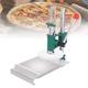 Manual Pizza Doughpress Machine, Dough Roller Dough Sheeter Pasta Maker, Stainless Steel Household Pizza Pastry Press Machine, for Creating Thin Slices, Pizza Dough,12cm