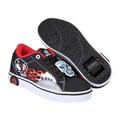 Heelys Boys X Hot Wheels Fire CB Black Red (Black/Red, UK Footwear Size System, Little Kid, Men, Numeric, Medium, 1)