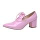 HUPAYFI Court Shoes Men Size 10 Womens Strappy Sandals Block Mid Low Heel Ladies Ankle Strap Party Evening Shoes Size 3-8 Pumps Shoes for Women Wedge,Valentines Gift Box 4.5 31.99 Pink