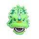 Quepiem Chinese Traditional Kids Lion Dance Mascot Costume Performance for 15+Ages Boys Girls Festival Performances(Green)