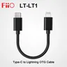 Fiio LT-LT1 tipo-c a Lightning cavo OTG per iOS collegare DAC / AMP BTR3K BTR5 Q3 K3 ecc.