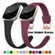 Bracelets de rechange en silicone pour montre Fitbit Versa bracelets de montre étroits compatibles