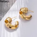 Boucles d'oreilles irrégulières pour femmes bijoux fantaisie tempérament de luxe cadeaux féminins