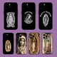 Virgin De Guadalupe Virgen Mary Phone Case For iPhone 13 14 15 11 12 Mini Pro Max Transparent Shell
