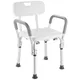 bath chair Anti-slip Bathroom and Shower Chair Non-slip Bath Seat 6 Gears Height Adjustable Elderly