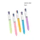 DXAB 5 Pieces Pen Retractable Ballpoint Pen Multicolor Ballpoint Pen 4-Colors-in-1