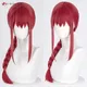 In Stock Anime Makima Cosplay Wig Long Red Braided Women Wigs Heat Resistant Synthetic Hair Party