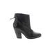 Rag & Bone Ankle Boots: Black Print Shoes - Women's Size 37.5 - Almond Toe