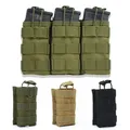 Outdoor Tactical Magazine Molle Pouches AK AR Hunting Rifle Pistol Ammo Mag Bag Holster M4 Dual