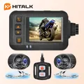 1080P Waterproof Motorcycle Camera DVR Motorcycle Dashcam 2 Inch Front & Rear Camera Video Recorder