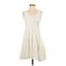 Maurices Casual Dress - A-Line: Ivory Dresses - Women's Size Small