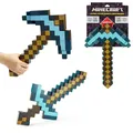 Mattel Games Minecraft Metamorphic weapon diamond sword and pick two in one toy