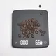 2kg/0.1g Black Mirror Espresso Machine Mini Coffee Scale Timer for Hand Brew Coffee Kitchen Scale