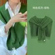 Knitted Green Shawl Women Autumn Winter Korean Style 2022 Solid Cross Scarf Fashion Wild Warm Neck