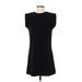 Rachel Zoe Casual Dress - Shift: Black Solid Dresses - Women's Size X-Small