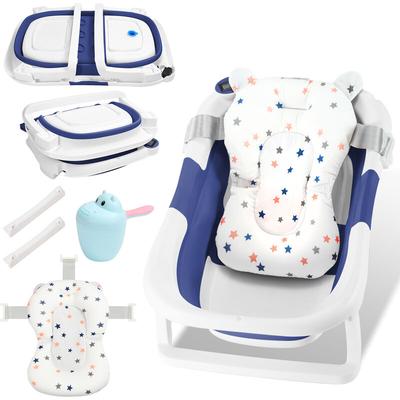 Baby Badewanne Babywanne Kinder Faltbare klappbar Baden Sicher 3 in 1 - Swanew