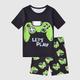 Garçon 3D Jeux Ensemble pyjama t-shirt et pantalon Manche Courte 3D effet Eté Actif Mode du quotidien Polyester Enfants 3-12 ans Col Ras du Cou Intérieur Casual Standard