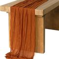 2 pièces écharpe en tissu froissé drapeau de table drapeau de table de fête fête d'anniversaire décoration en tissu froissé fil de Barry pâte frite torsions serviette froissée