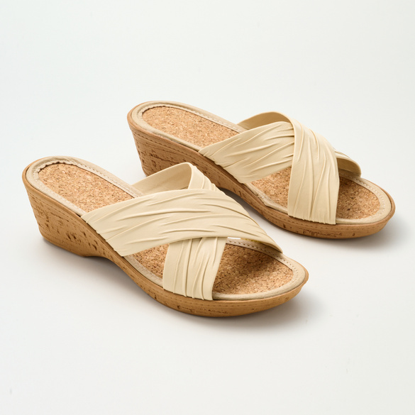 Pantolette ""Sylvia"" beige