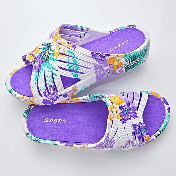 Bade-Pantolette ""Nika"" violett