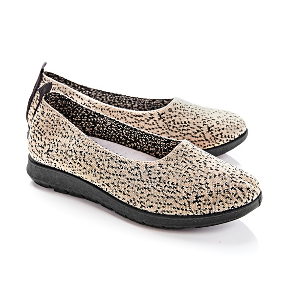 Soft-Slipper "Vicky" beige-schwarz Image
